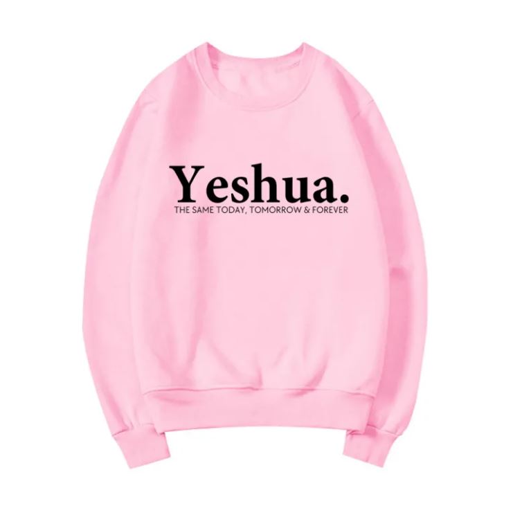 Vintage Yeshua Christian Sweatshirt Christian Apparel Faith